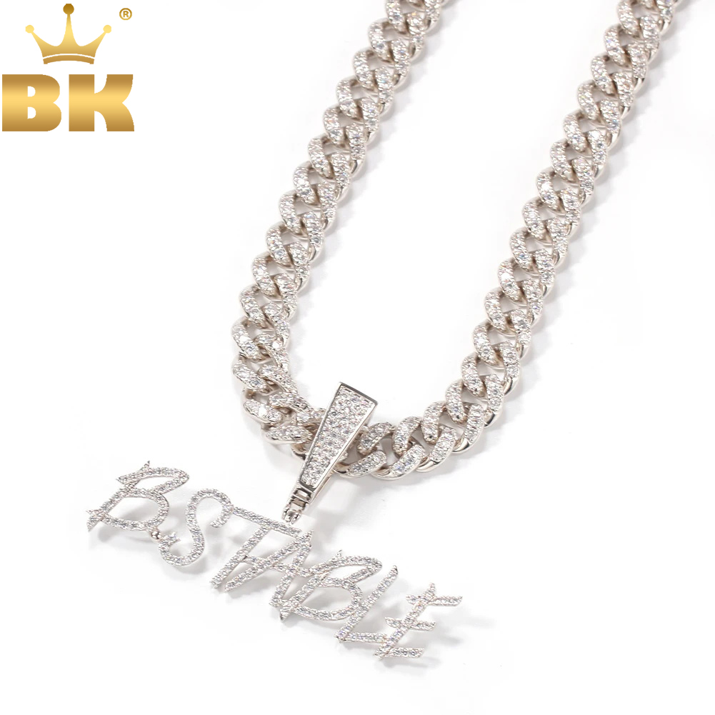 Cuban Link Chain 12Mm - TBTK Tùy Chỉnh Tên Curisve Thư