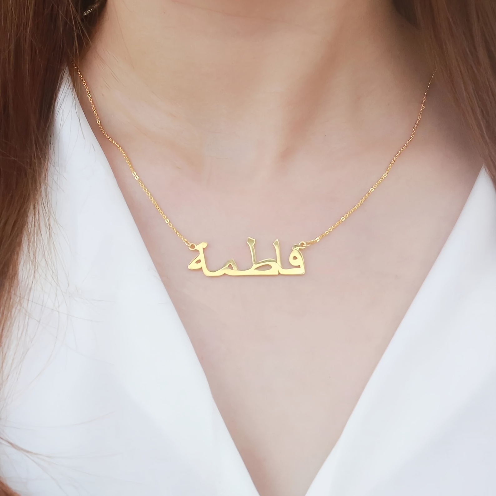 Personalized Custom Arabic Nam - đánh giá và giá Custom Name Necklace Stainless Steel