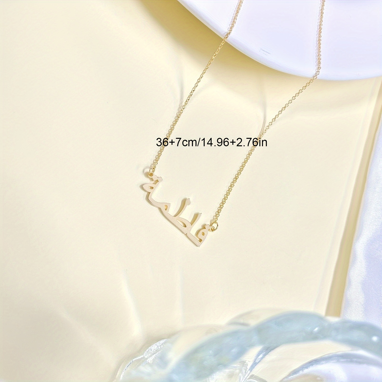Personalized Custom Arabic Nam - đánh giá và giá Custom Name Necklace Stainless Steel