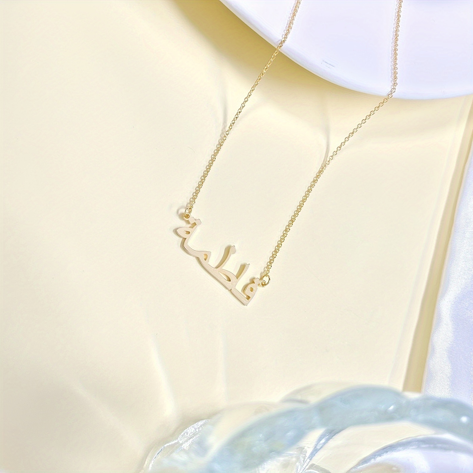 Personalized Custom Arabic Nam - đánh giá và giá Custom Name Necklace Stainless Steel