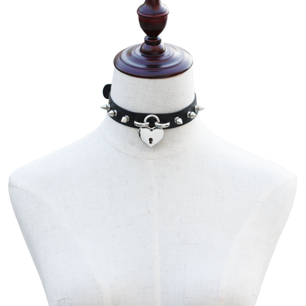Punk Mũi Nhọn Vòng Cổ Choker N - đánh giá và giá Goth Punk Spike Choker