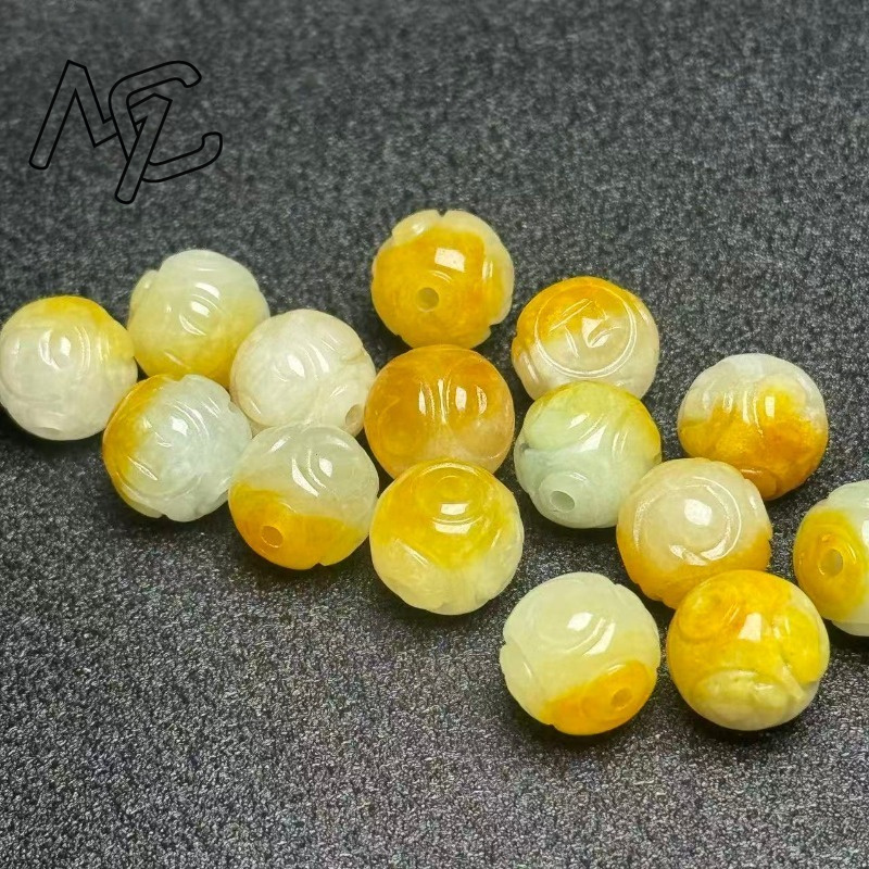 5pcs Natural Yellow Emerald Ja - đánh giá và giá Bracelets