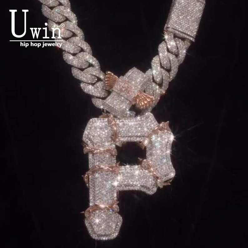 Uwin Iced Out Barbed Wire Thor - đánh giá và giá Cuban Link Chain 12Mm