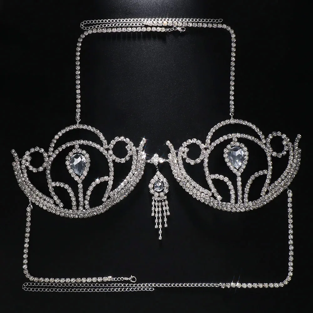 Luxury Rhinestone Bikini Bra G - đánh giá và giá Body Jewelry