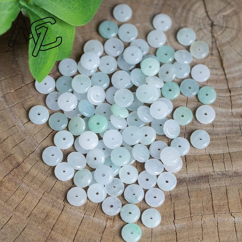 10pcs Natural Emerald White Ja - đánh giá và giá Bracelets