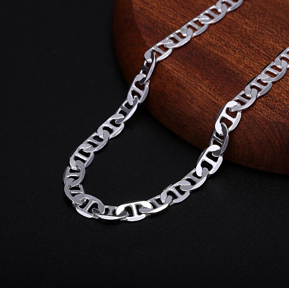 925 Sterling Silver Necklace 4 - đánh giá và giá 925 Sterling Silver Chain Necklace Men