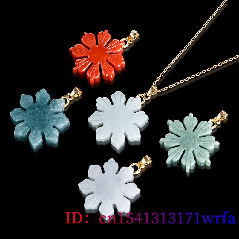 Myanmar Jade Sunflower Pendant - đánh giá và giá Necklaces