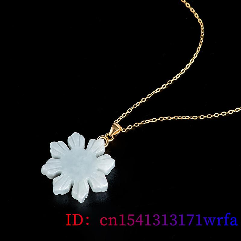 Myanmar Jade Sunflower Pendant - đánh giá và giá Necklaces