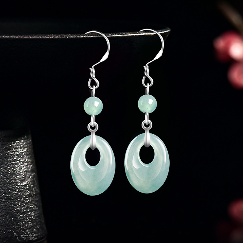 Myanmar Jadeite Ring Earrings  - đánh giá và giá Rings