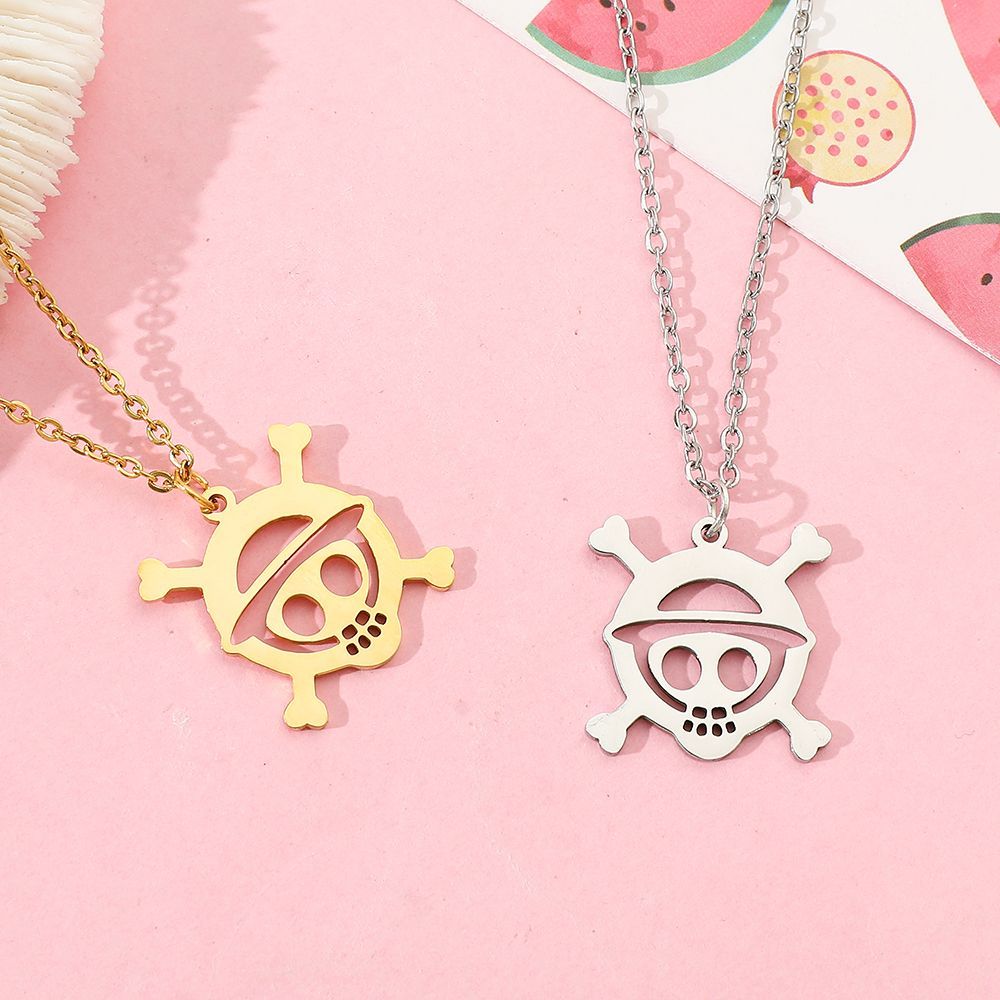 Anime Skull Alloy Hollow Penda - đánh giá và giá Anime Pendant Necklace