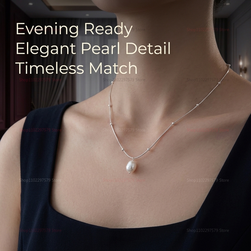 Freshwater Pearl Pendant Neckl - đánh giá và giá Pearl Choker Necklace Vintage