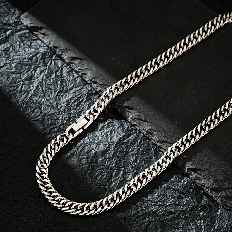 7 MM Stainless Steel Cuban Cha - đánh giá và giá Cuban Link Chain 12Mm