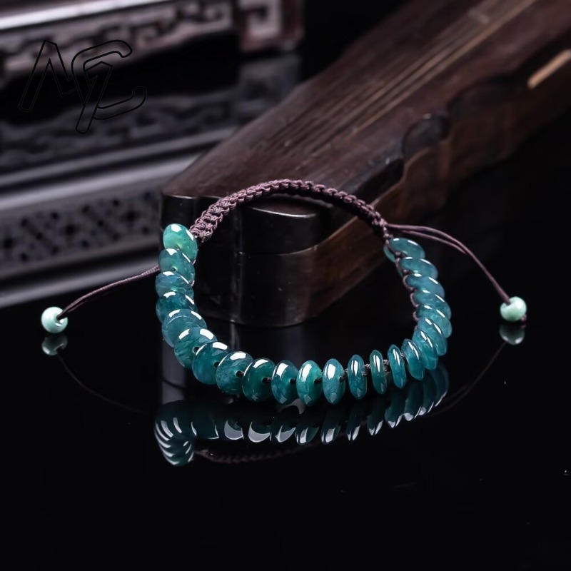 Natural Real Emerald Blue Wate - đánh giá và giá Bracelets