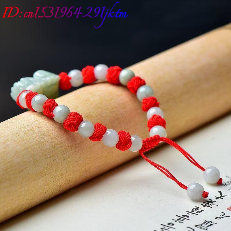 Natural Burmese Jadeite Pixiu  - đánh giá và giá Bracelets
