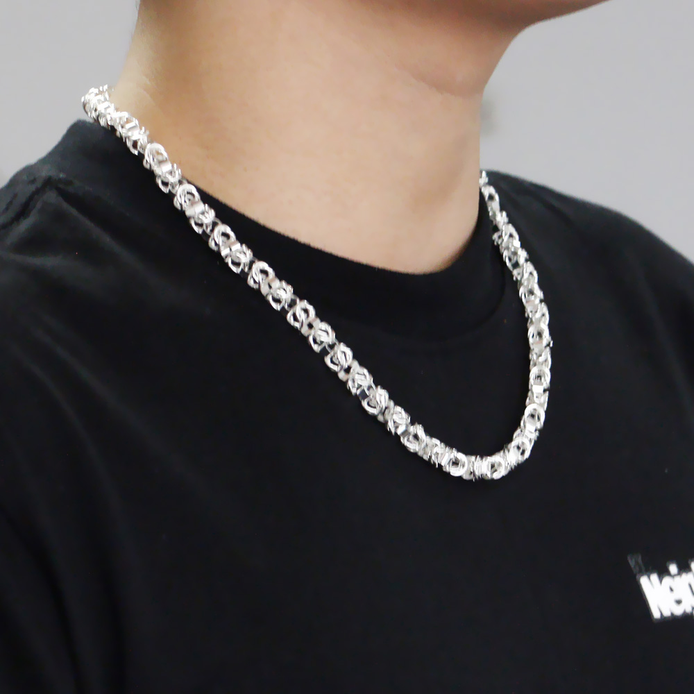 925 Sterling Silver Hip Hop Bo - đánh giá và giá 925 Sterling Silver Chain Necklace Men