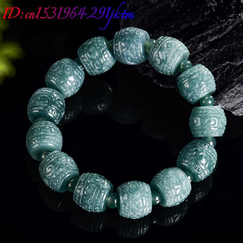 Natural Burmese Jadeite Carved - đánh giá và giá Bracelets
