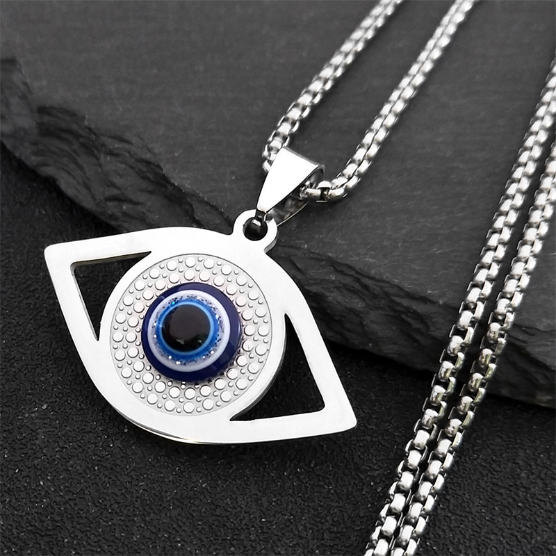 Islam Hamsa Evil Blue Eye Neck - đánh giá và giá Necklaces