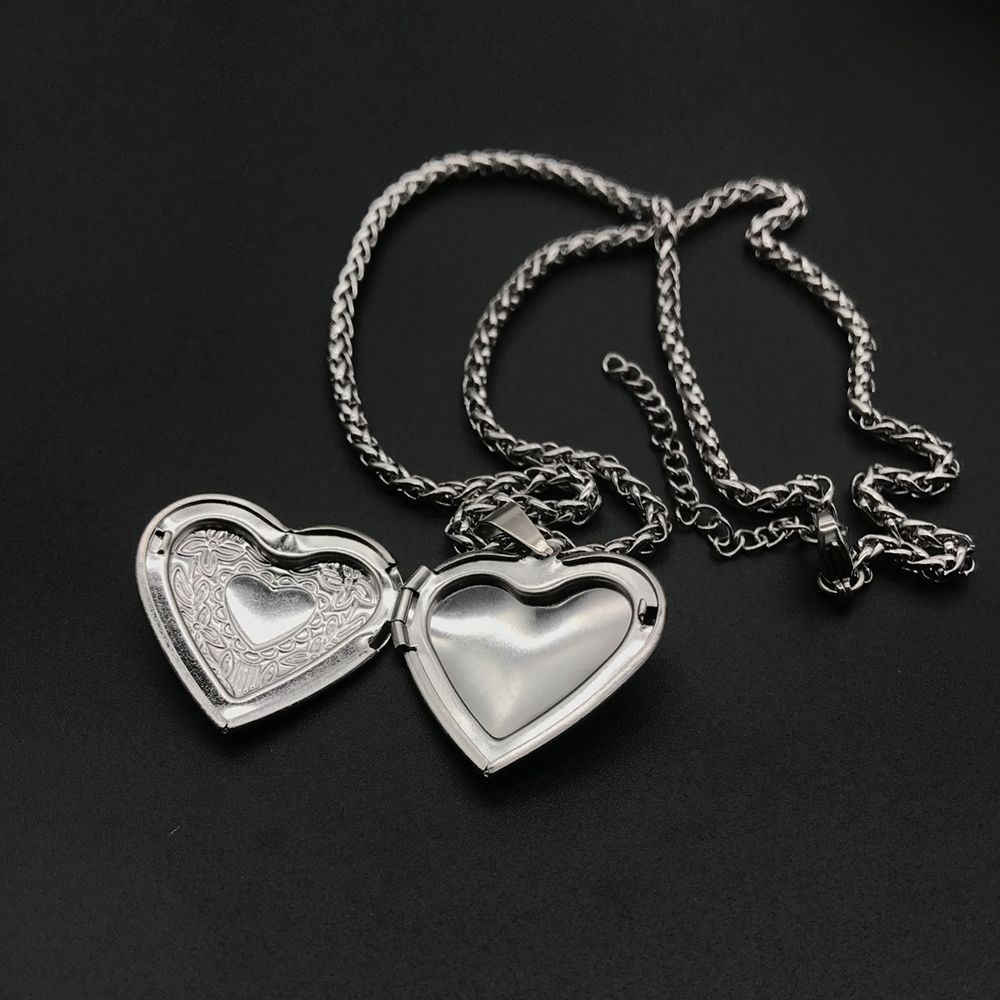 Thời Trang Ảnh Hình Mề Đay Vòn - đánh giá và giá Heart Locket Necklace Photo
