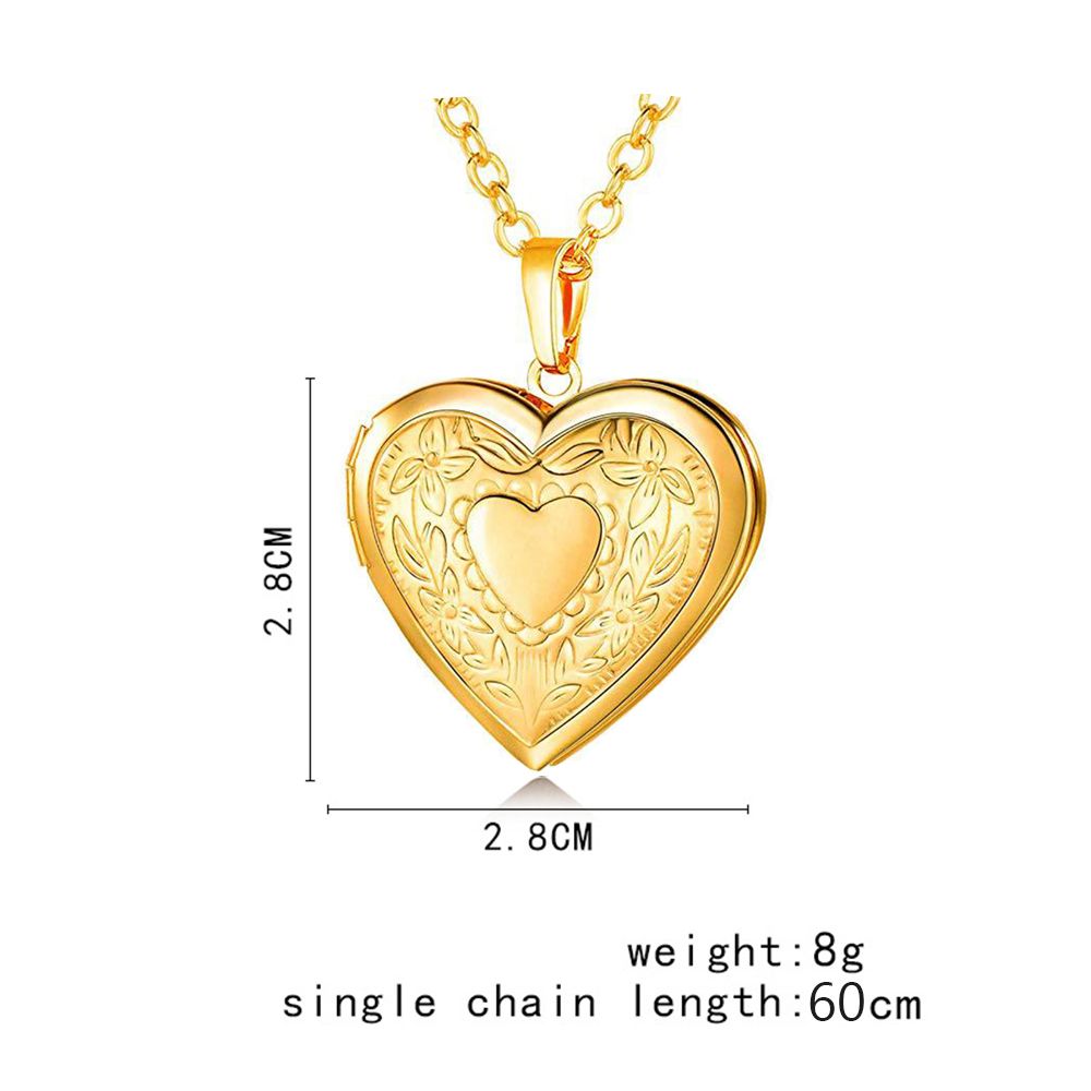 Thời Trang Ảnh Hình Mề Đay Vòn - đánh giá và giá Heart Locket Necklace Photo