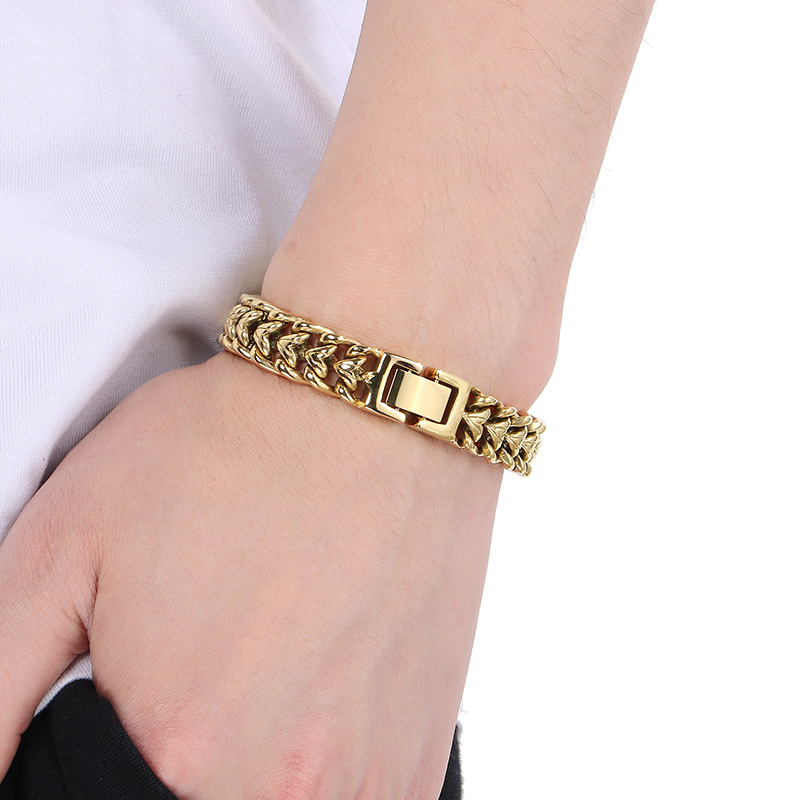 KALEN Shiny Stainless Steel Br - đánh giá và giá Cuban Link Chain 12Mm