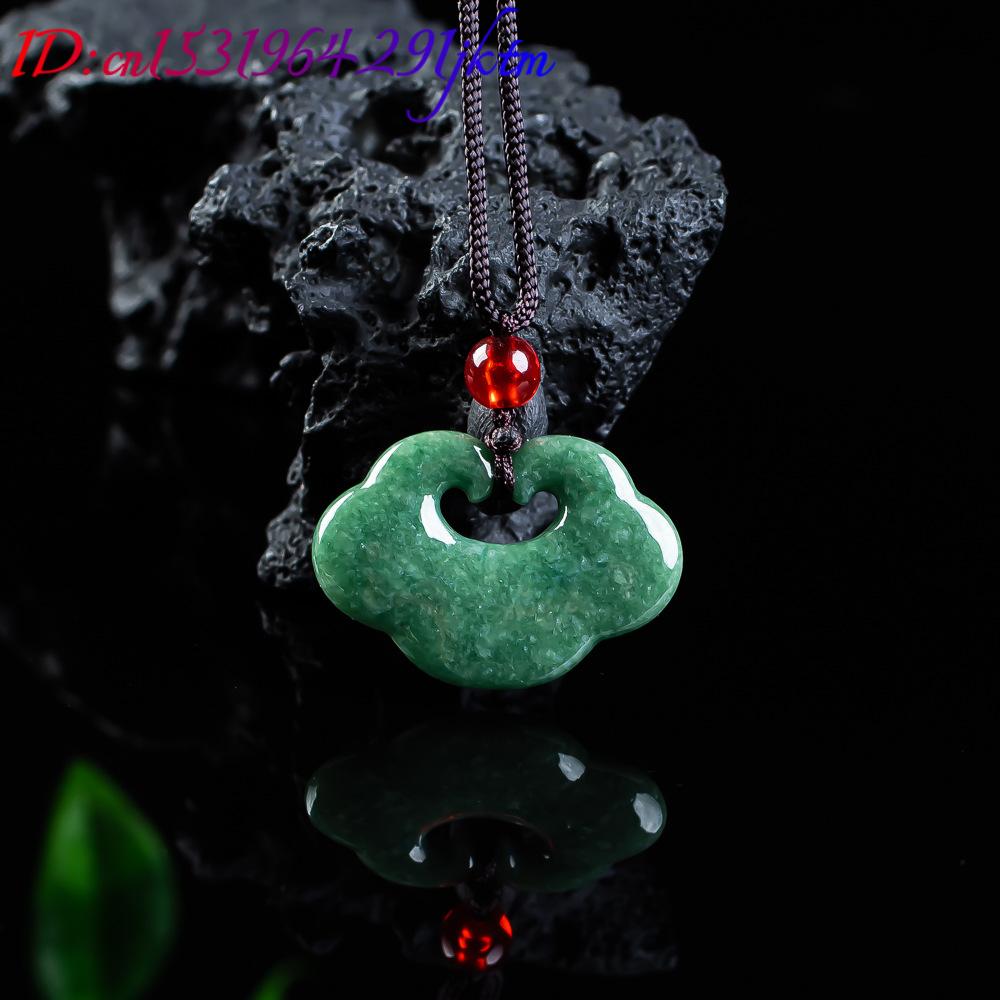 Natural Myanmar Jadeite Ruyi P - đánh giá và giá Necklaces