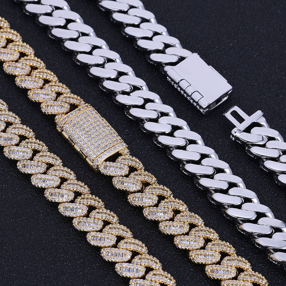NUOYA Hip Hop Jewelry High Qua - đánh giá và giá Cuban Link Chain 12Mm