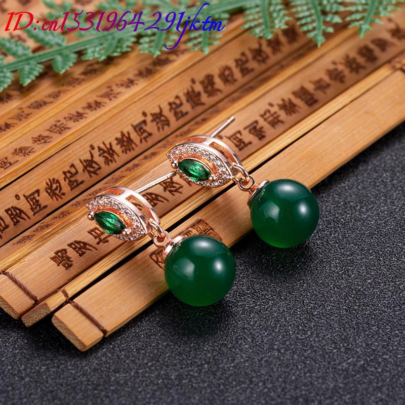 Natural Jade Bead Earrings Fas - đánh giá và giá Earrings