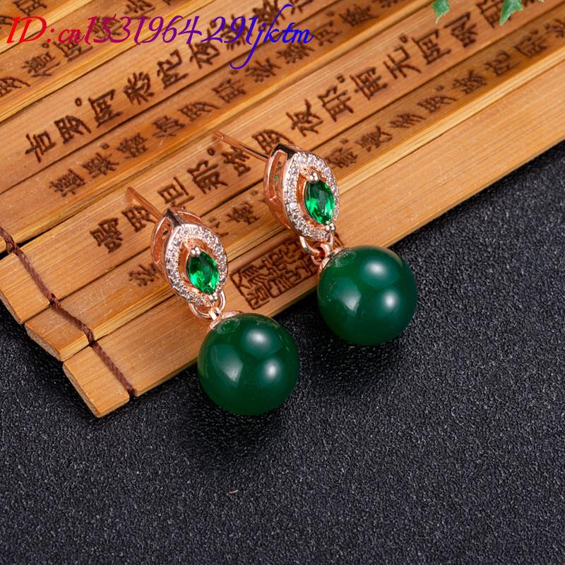Natural Jade Bead Earrings Fas - đánh giá và giá Earrings